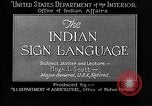 Image Indian sign language United States USA, 1931, de la seconde 13 séquences d'archives historiques vidéo 65675069787