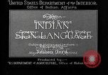 Image Indian sign language United States USA, 1931, de la seconde 18 séquences d'archives historiques vidéo 65675069787