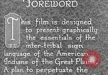 Image Indian sign language United States USA, 1931, de la seconde 31 séquences d'archives historiques vidéo 65675069787