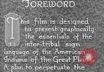 Image Indian sign language United States USA, 1931, de la seconde 35 séquences d'archives historiques vidéo 65675069787