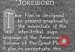 Image Indian sign language United States USA, 1931, de la seconde 37 séquences d'archives historiques vidéo 65675069787