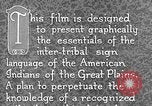Image Indian sign language United States USA, 1931, de la seconde 43 séquences d'archives historiques vidéo 65675069787