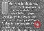 Image Indian sign language United States USA, 1931, de la seconde 44 séquences d'archives historiques vidéo 65675069787