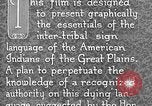 Image Indian sign language United States USA, 1931, de la seconde 46 séquences d'archives historiques vidéo 65675069787