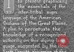 Image Indian sign language United States USA, 1931, de la seconde 48 séquences d'archives historiques vidéo 65675069787