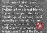 Image Indian sign language United States USA, 1931, de la seconde 51 séquences d'archives historiques vidéo 65675069787