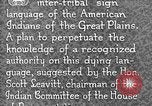 Image Indian sign language United States USA, 1931, de la seconde 52 séquences d'archives historiques vidéo 65675069787