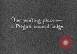 Image Native American Indian Conference sur la langue des signes Montana United States USA, 1931, de la seconde 50 séquences d'archives historiques vidéo 65675069788
