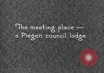 Image Native American Indian Conference sur la langue des signes Montana United States USA, 1931, de la seconde 51 séquences d'archives historiques vidéo 65675069788