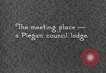 Image Native American Indian Conference sur la langue des signes Montana United States USA, 1931, de la seconde 52 séquences d'archives historiques vidéo 65675069788