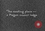 Image Native American Indian Conference sur la langue des signes Montana United States USA, 1931, de la seconde 53 séquences d'archives historiques vidéo 65675069788