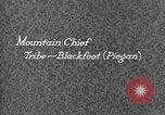 Image of Indian sign language Montana United States USA, 1931, second 54 stock footage video 65675069791