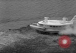 Image of Hovercraft test Canada, 1963, second 40 stock footage video 65675069827