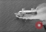 Image of Hovercraft test Canada, 1963, second 43 stock footage video 65675069827