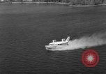 Image of Hovercraft test Canada, 1963, second 55 stock footage video 65675069827