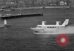 Image of Hovercraft test Canada, 1963, second 59 stock footage video 65675069827