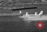 Image of Hovercraft test Canada, 1963, second 60 stock footage video 65675069827