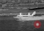 Image of Hovercraft test Canada, 1963, second 62 stock footage video 65675069827
