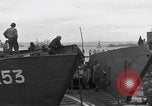 Image of Loading Allied landing craft  for D-Day invasion of France England United Kingdom, 1944, second 8 stock footage video 65675069838