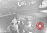 Image of Loading Allied landing craft  for D-Day invasion of France England United Kingdom, 1944, second 35 stock footage video 65675069838