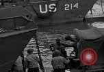 Image of Loading Allied landing craft  for D-Day invasion of France England United Kingdom, 1944, second 37 stock footage video 65675069838