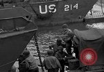 Image of Loading Allied landing craft  for D-Day invasion of France England United Kingdom, 1944, second 40 stock footage video 65675069838