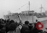 Image SS Marine flasher avec des réfugiés de guerre New York City USA, 1946, de la seconde 12 séquences d'archives historiques vidéo 65675069855