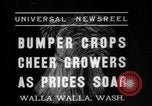 Standbild Weizen ernten Walla Walla Washington USA, 1937, aus Sekunde 3 historischem Filmmaterial Videoclip 65675069866