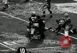 Standbild Fußballspiel New York United States USA, 1956, aus Sekunde 51 historischem Filmmaterial Videoclip 65675069885