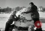 Image de sculpture sur neige Lake Placid New York USA, 1954, de la seconde 12 séquences d'archives historiques vidéo 65675069892