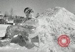 Image de sculpture sur neige Lake Placid New York USA, 1954, de la seconde 25 séquences d'archives historiques vidéo 65675069892