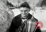 Image de sculpture sur neige Lake Placid New York USA, 1954, de la seconde 48 séquences d'archives historiques vidéo 65675069892