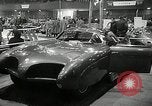 Immagine di Mercedes 300SL e l'International Motor Sport Show New York United States USA, 1954, secondo 16 filmato di repertorio 65675069893