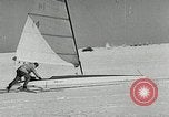 Immagine di Ice boat race Michigan United States USA, 1954, secondo 13 filmato di repertorio 65675069894