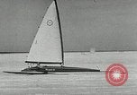 Immagine di Ice boat race Michigan United States USA, 1954, secondo 21 filmato di repertorio 65675069894