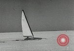 Immagine di Ice boat race Michigan United States USA, 1954, secondo 24 filmato di repertorio 65675069894