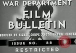 Standbild Hälfte Anschluss United States USA, 1943, aus Sekunde 7 historischem Filmmaterial Videoclip 65675069895