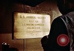 Image of SS Hannibal Victory San Francisco California USA, 1946, second 3 stock footage video 65675069915