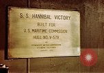 Image of SS Hannibal Victory San Francisco California USA, 1946, second 14 stock footage video 65675069915