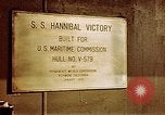 Image of SS Hannibal Victory San Francisco California USA, 1946, second 18 stock footage video 65675069915
