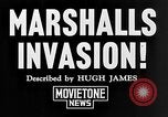 Standbild Schlacht von Kwajalein Kwajalein Insel Inseln Marshall, 1944, aus Sekunde 6 historischem Filmmaterial Videoclip 65675069934