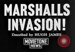 Standbild Schlacht von Kwajalein Kwajalein Insel Inseln Marshall, 1944, aus Sekunde 7 historischem Filmmaterial Videoclip 65675069934