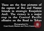Standbild Schlacht von Kwajalein Kwajalein Insel Inseln Marshall, 1944, aus Sekunde 17 historischem Filmmaterial Videoclip 65675069934