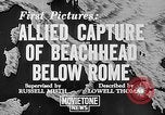 Standbild Deutsche dive Bomber angreifen amphibious task force Italien, 1944, aus Sekunde 6 historischem Filmmaterial Videoclip 65675069935