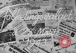 Image of election day Denmark, 1943, second 3 stock footage video 65675069944