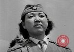 Standbild policewomen Tokio Japan, 1946, aus Sekunde 23 historischem Filmmaterial Videoclip 65675069952