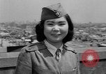 Standbild policewomen Tokio Japan, 1946, aus Sekunde 39 historischem Filmmaterial Videoclip 65675069952