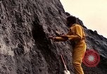 Image of geologist Washington Mount Saint Helens USA, 1980, second 52 stock footage video 65675069968