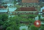 Immagine di Il fiume Mekong inondazioni città di Chau Doc in Vietnam durante la Guerra del Vietnam Chau Doc Vietnam del Sud, 1966, secondo 22 filmato di repertorio 65675069969