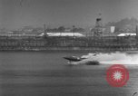 Standbild F2Y Sea Dart San Diego Bay California USA, 1953, aus Sekunde 22 historischem Filmmaterial Videoclip 65675069985